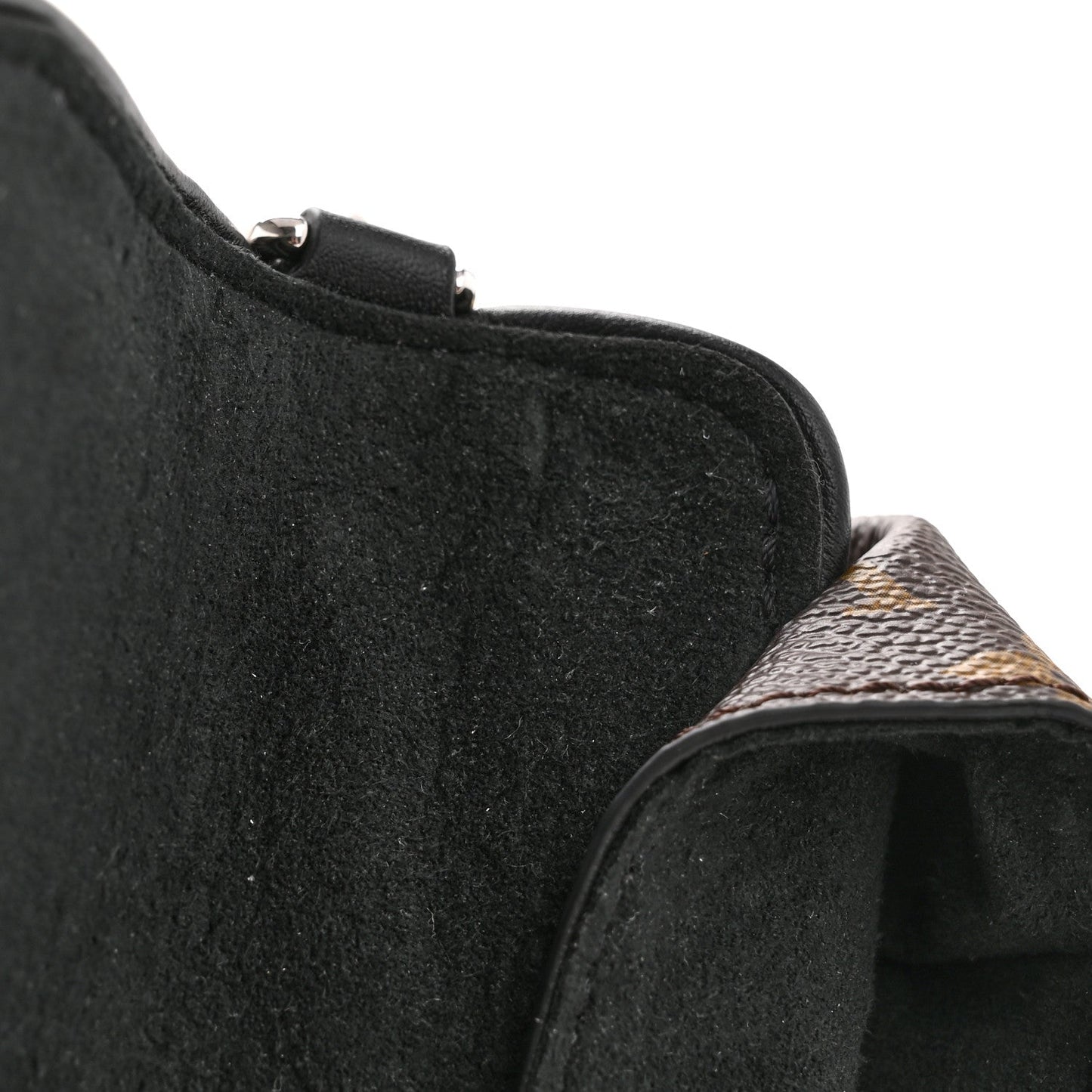 Monogram Kabuki Pochette Black