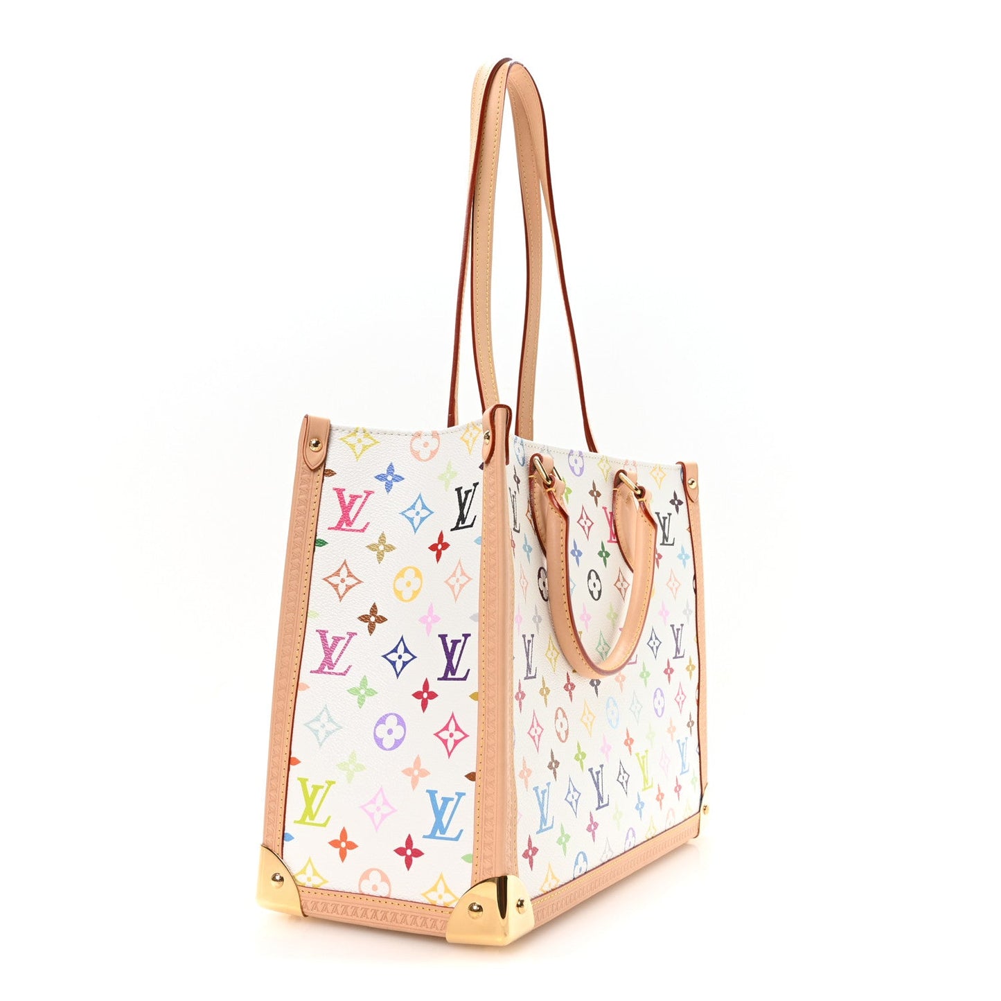 LV X TM Monogram Multicolor Onthego MM White