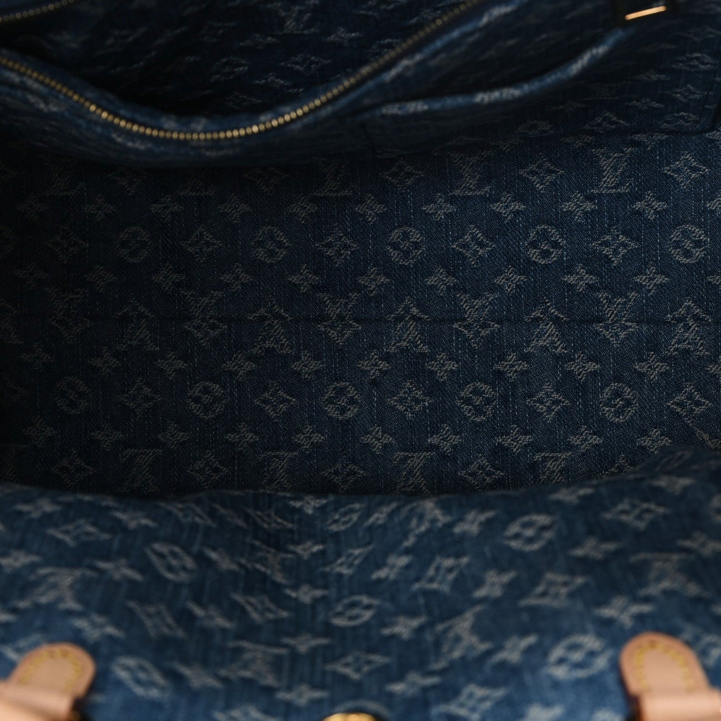 Monogram Denim Onthego MM Blue