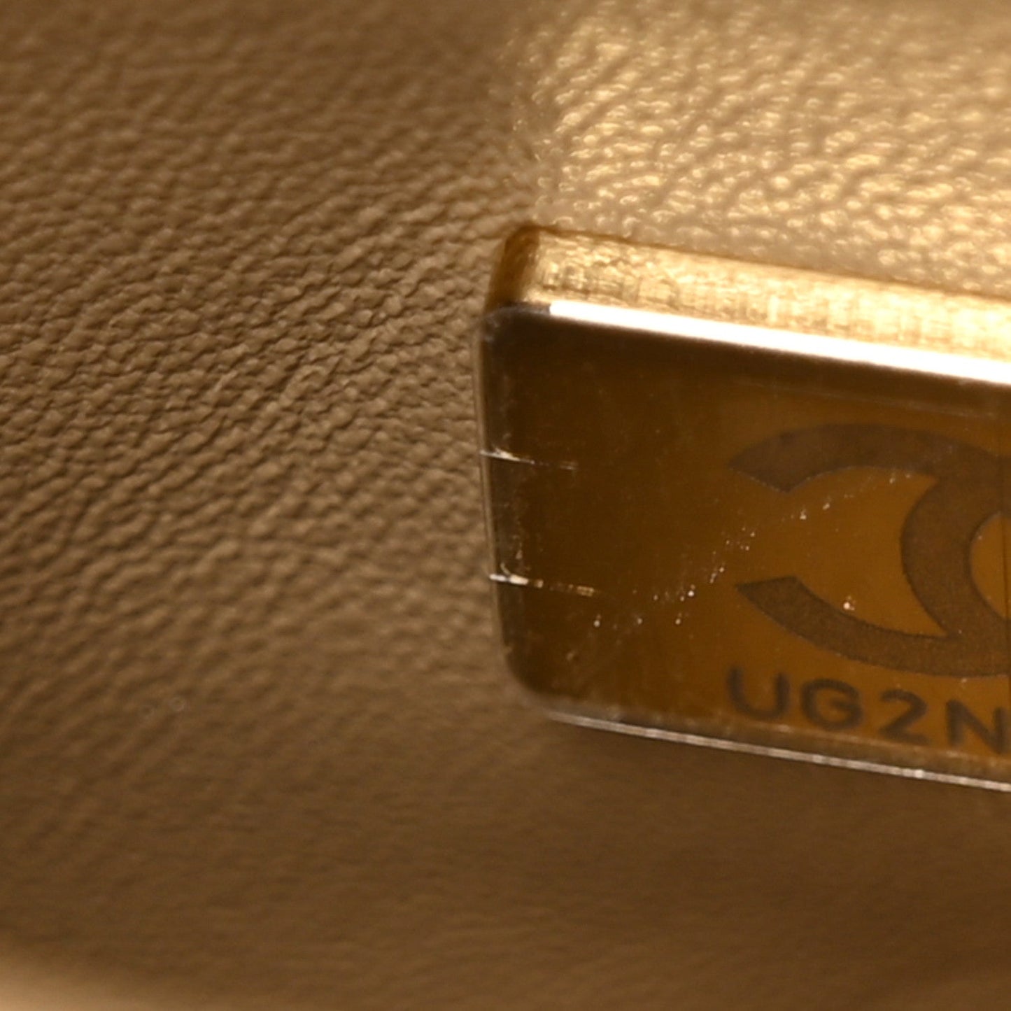 Suede Calfskin Mini Souplissimo Flap Dark Beige