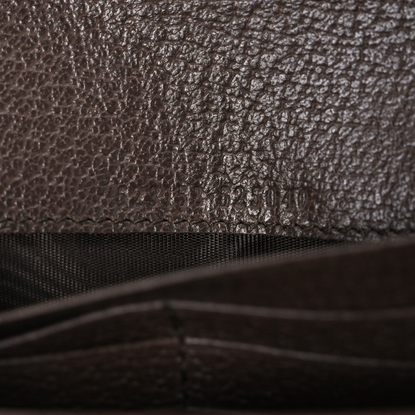 GG Supreme Monogram Web Ophidia Continental Wallet Brown