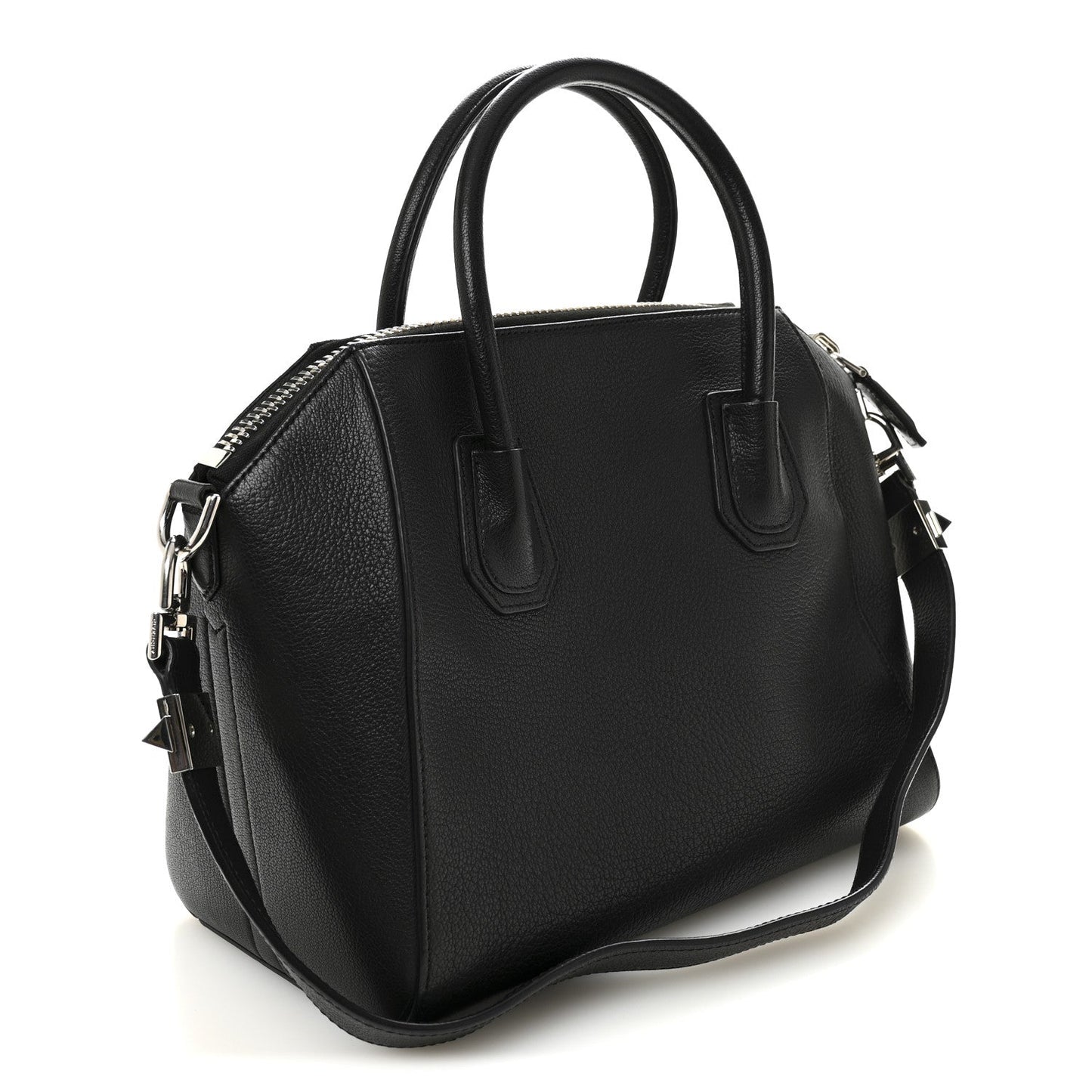 Sugar Goatskin Small Antigona Black
