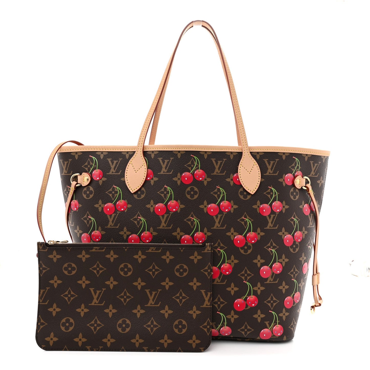 LV X TM Monogram Cerises Neverfull MM