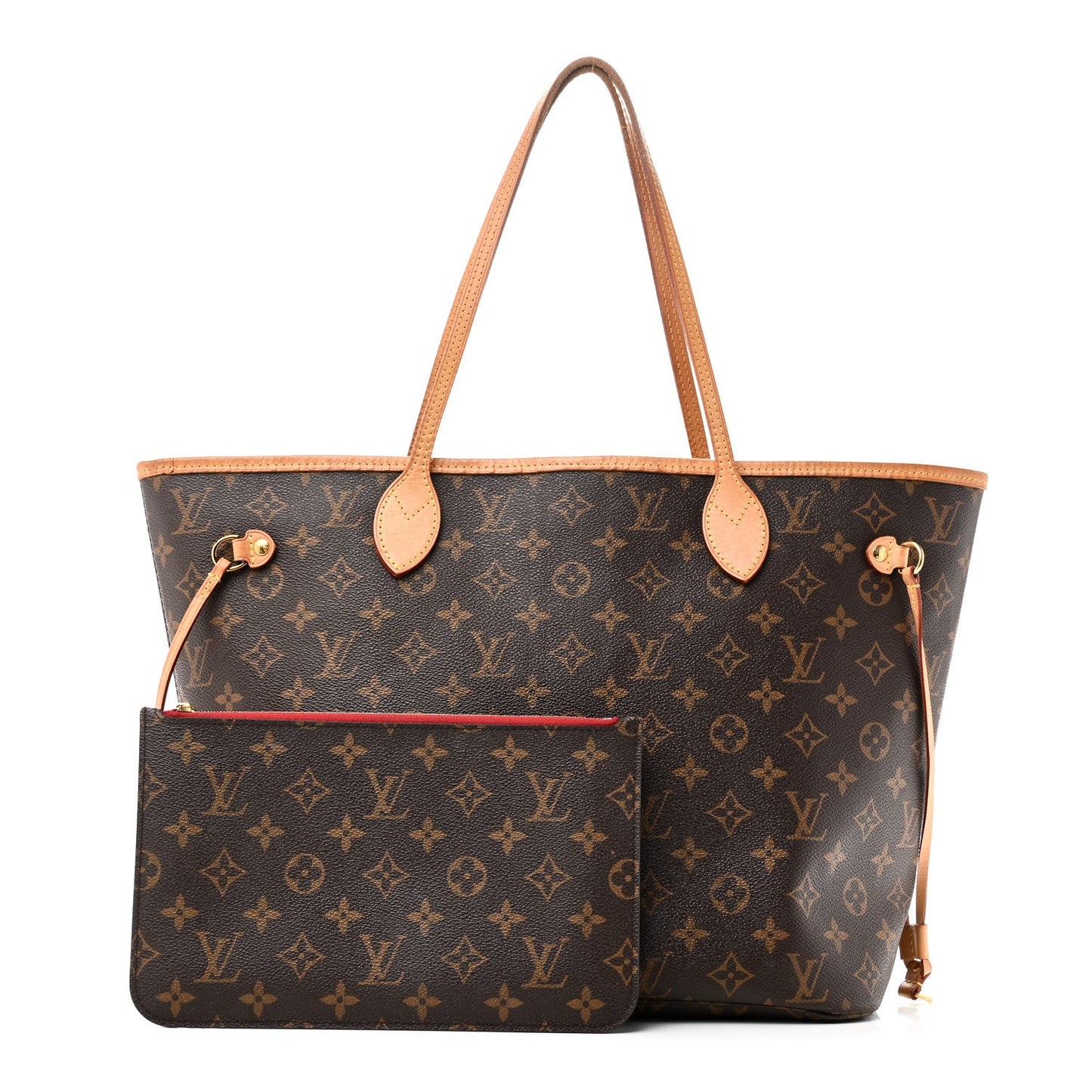 Monogram Neo Neverfull MM Cherry