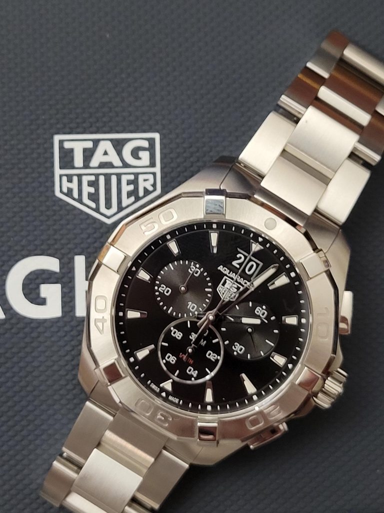 Tag Heuer Aquaracer Black Dial Watch for Men - CAY1110.BA0927