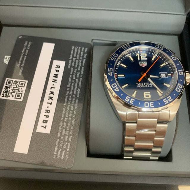Tag Heuer Formula 1 Blue Dial Watch for Men - WAZ1010.BA0842
