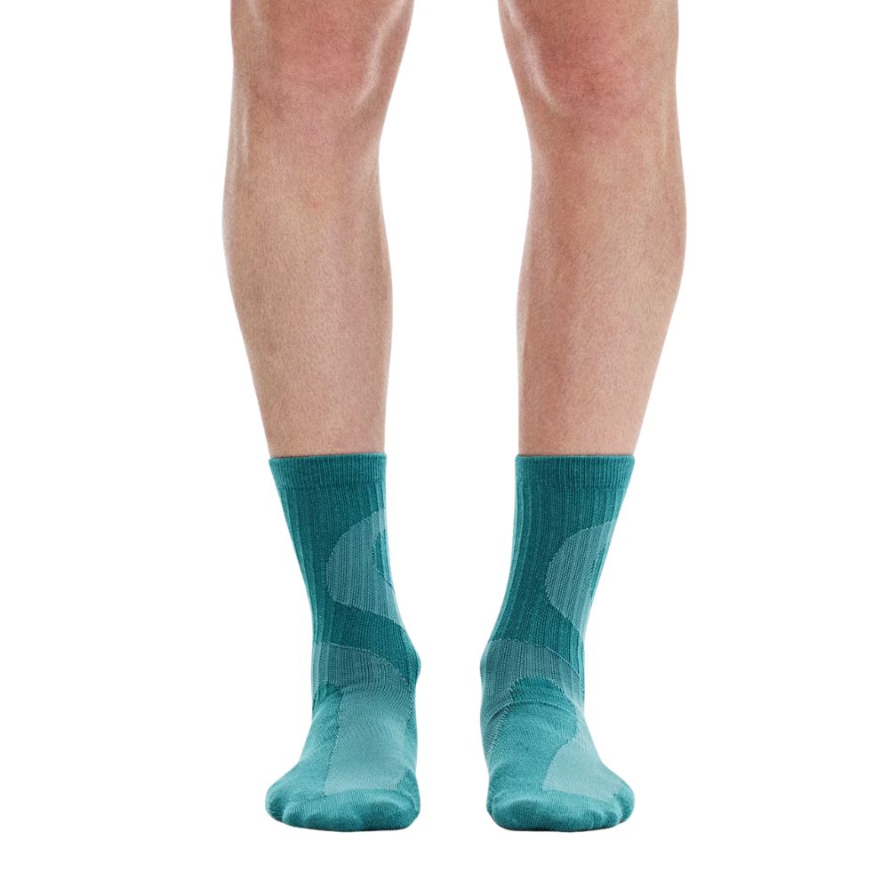 Liquid Logo Sock High 2 Pack Unisex :Camellia | Storm