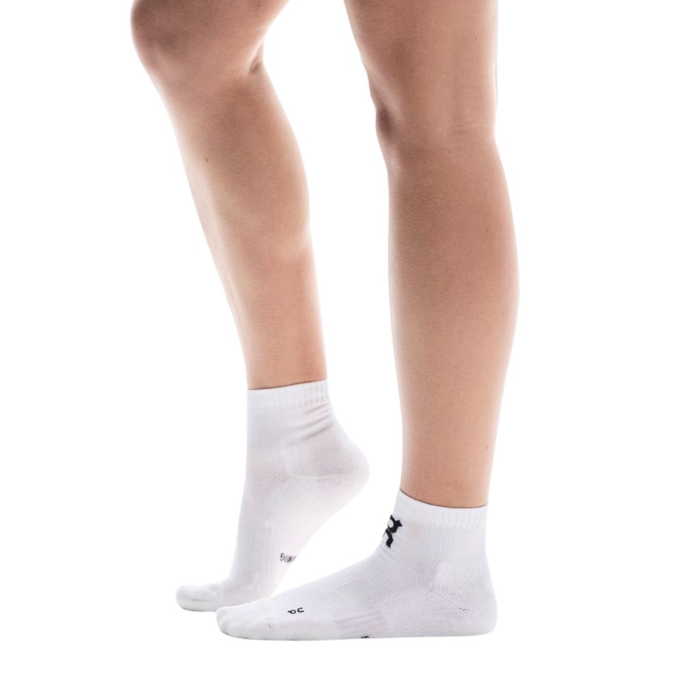 Core Run Sock Mid 2Pack Unisex :White