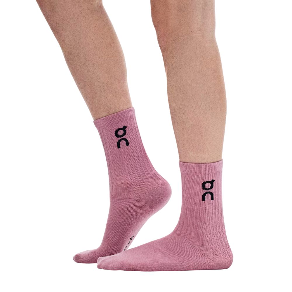 Logo Sock High 3 Pack Unisex :Sherbet | Rhodonite