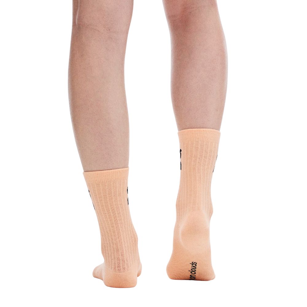 Logo Sock High 3 Pack Unisex :Sherbet | Rhodonite