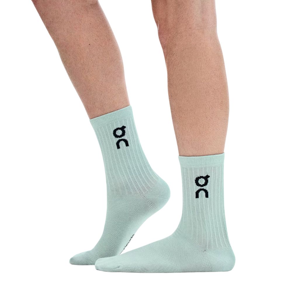 Logo Sock High 3 Pack Unisex :Brook | Storm