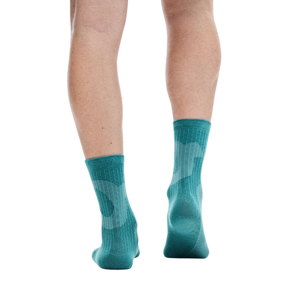 Liquid Logo Sock High 2 Pack Unisex :Camellia | Storm