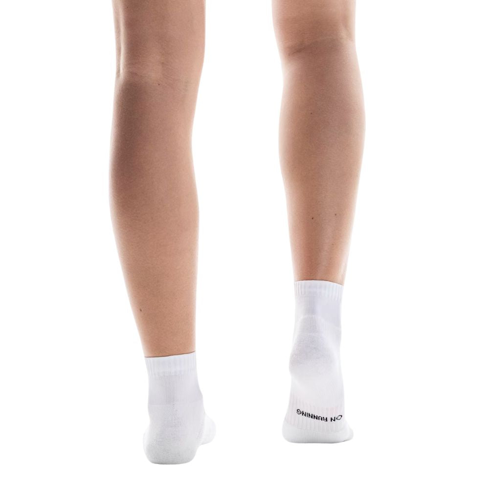 Core Run Sock Mid 2Pack Unisex :White