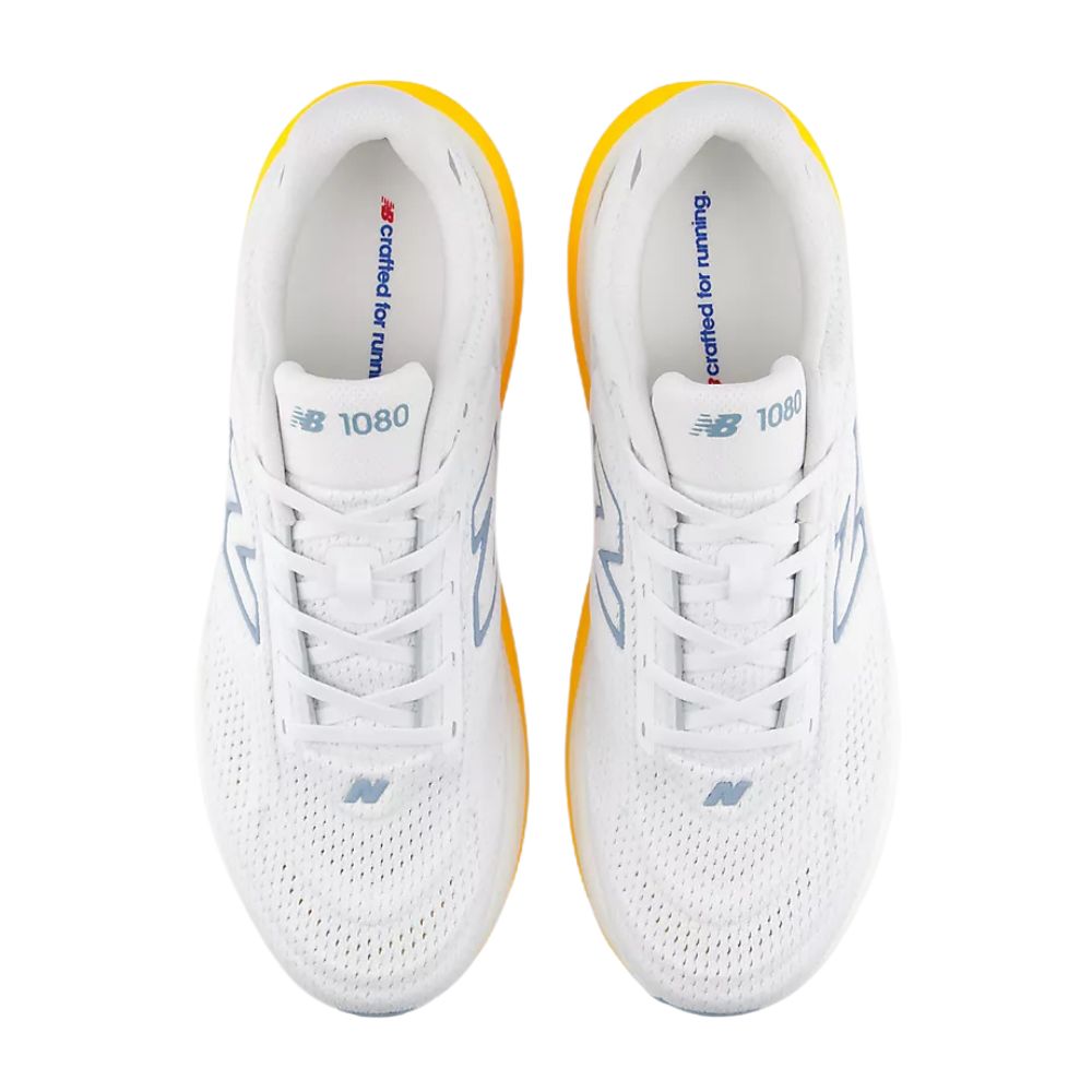1080v15 Men’s :White | Satsuma Orange