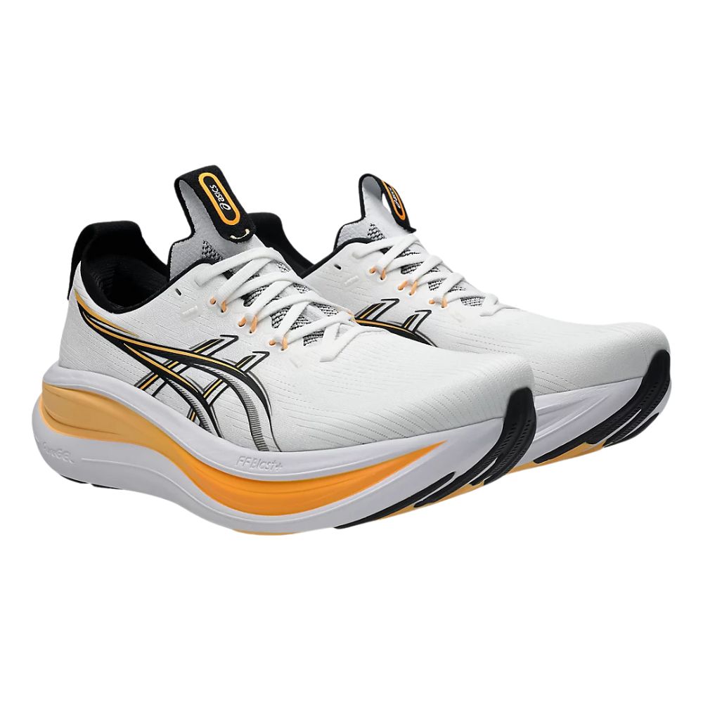Gel-Nimbus 28 Men’s :White | Stadium Orange