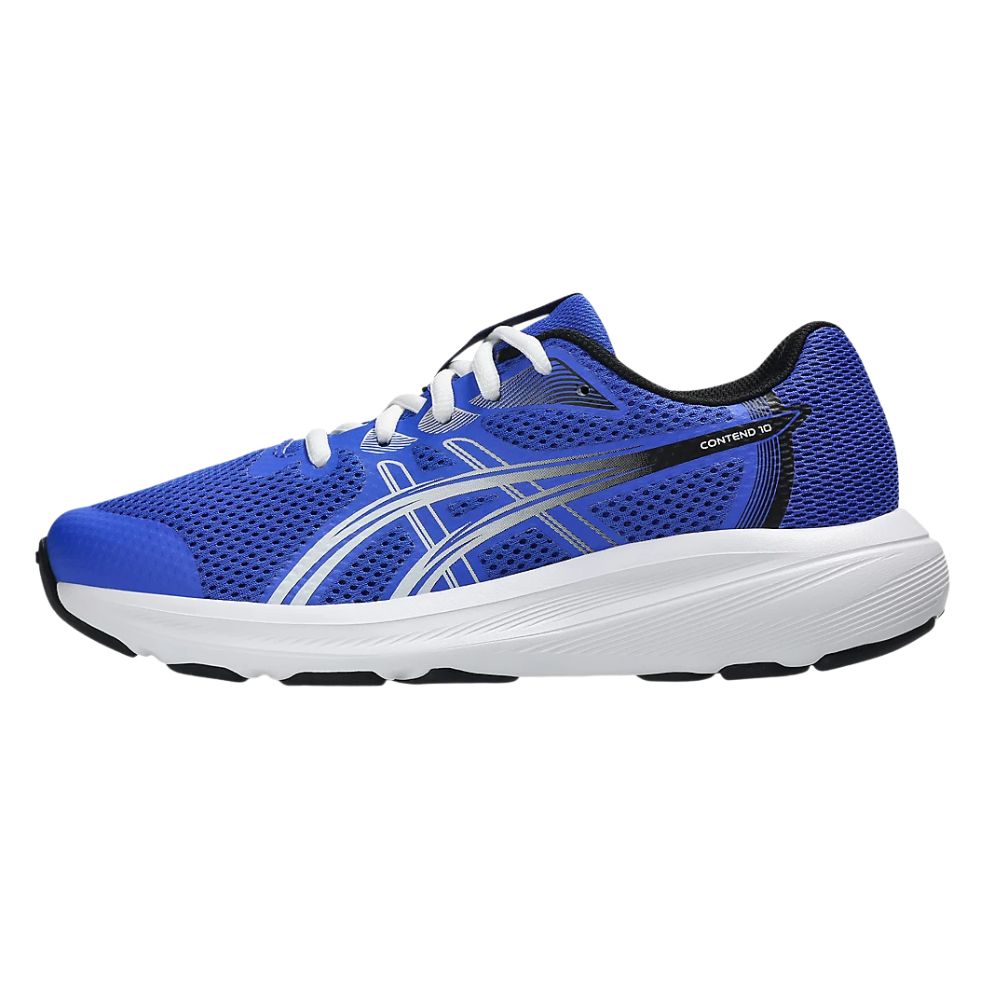 Contend 10 Grade School :Neon Blue | White