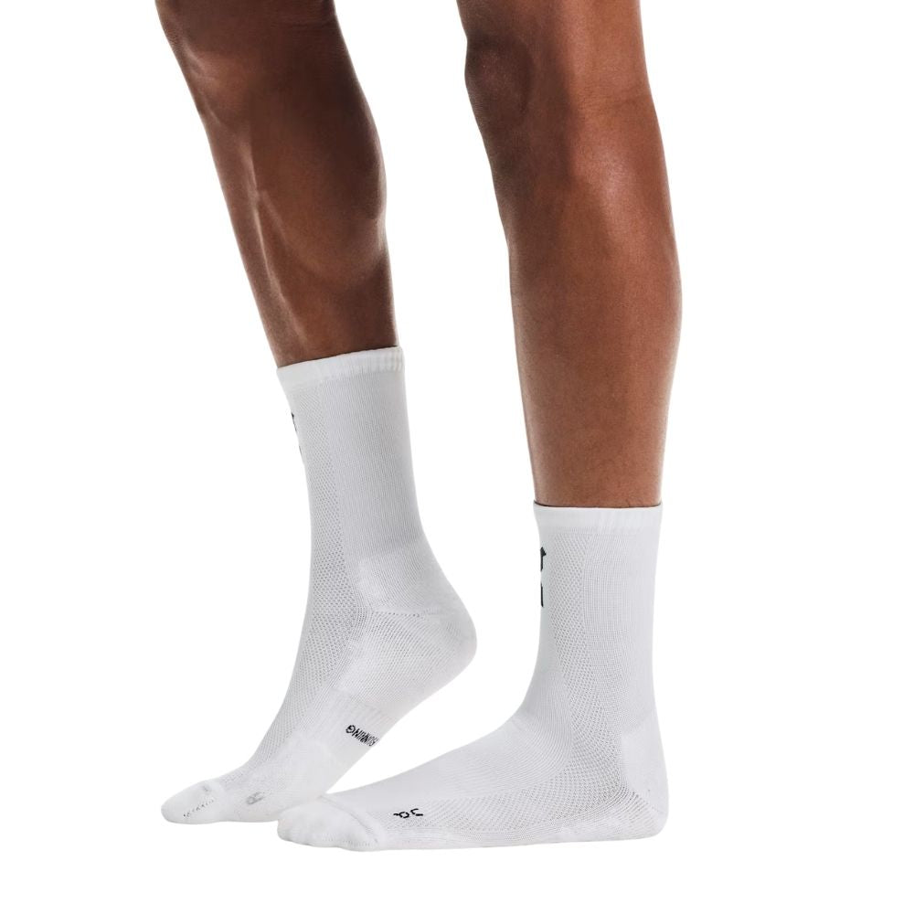 Core Run Sock High (2 Pack) Unisex :White