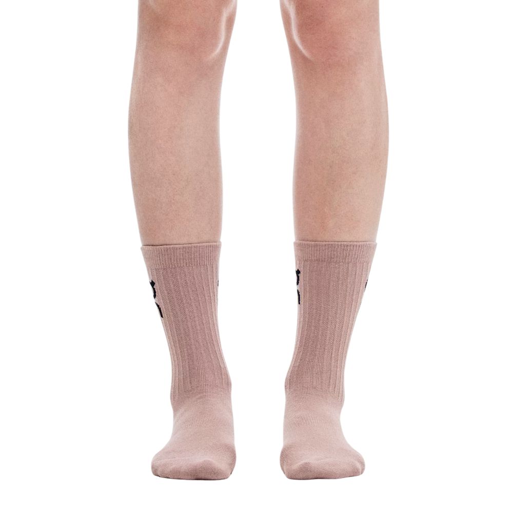 Logo Sock High 3 Pack Unisex :Sherbet | Rhodonite