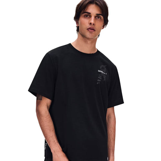 On Run-T-Shirt Men's :Black