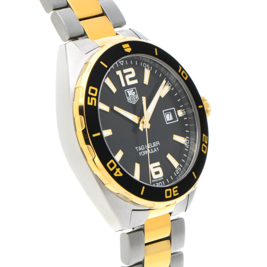 Tag Heuer Formula 1 Quartz Black Dial Two Tone Steel Strap Watch for Men - WAZ1121.BB0879