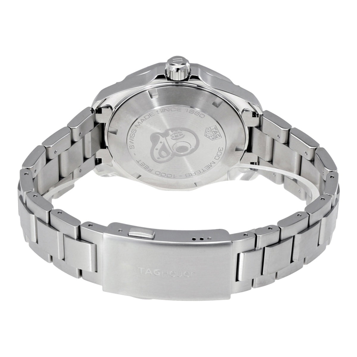 Tag Heuer Aquaracer Blue Dial Quartz Silver Steel Strap Watch for Men - WAY111C.BA0928