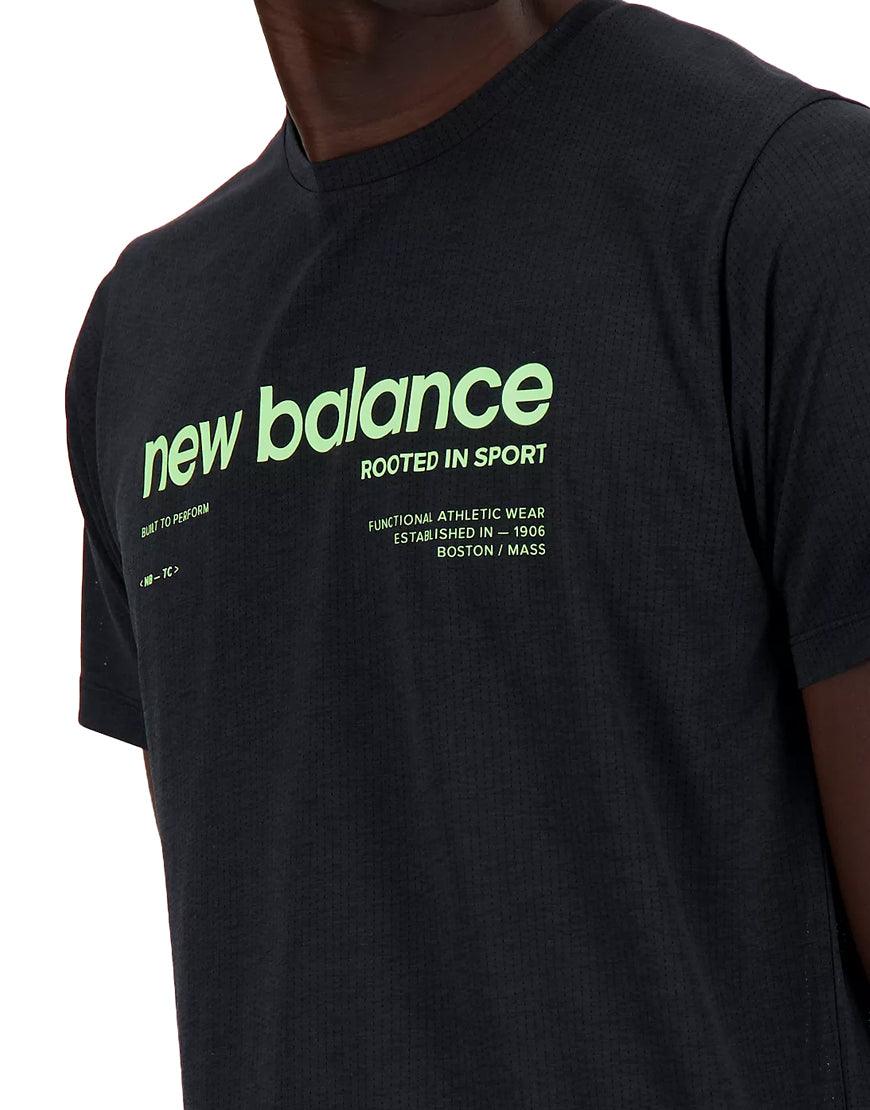 Men's Athletics Graphic Tee :Black