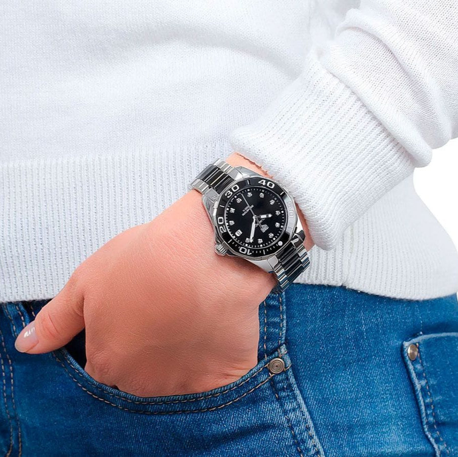 Tag Heuer Aquaracer Black Dial Watch for Men - WAY131A.BA0913