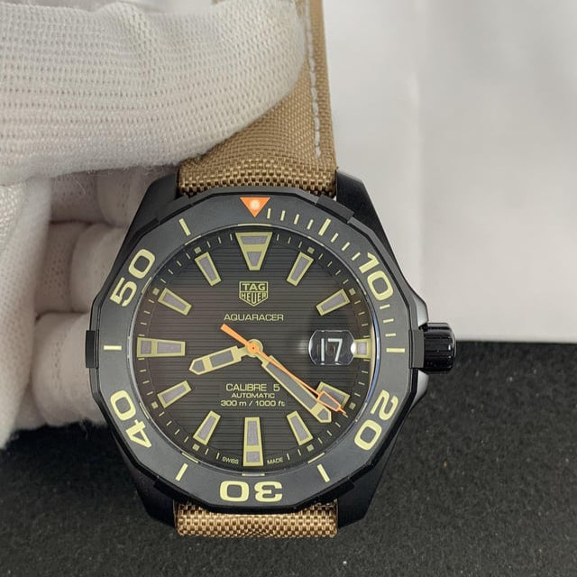 Tag Heuer Aquaracer Black Dial Watch for Men - WAY208C.FC6383