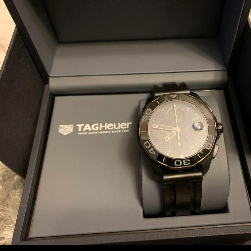 Tag Heuer Aquaracer Titanium Grey Dial Watch for Men - CAY218B.FC6370
