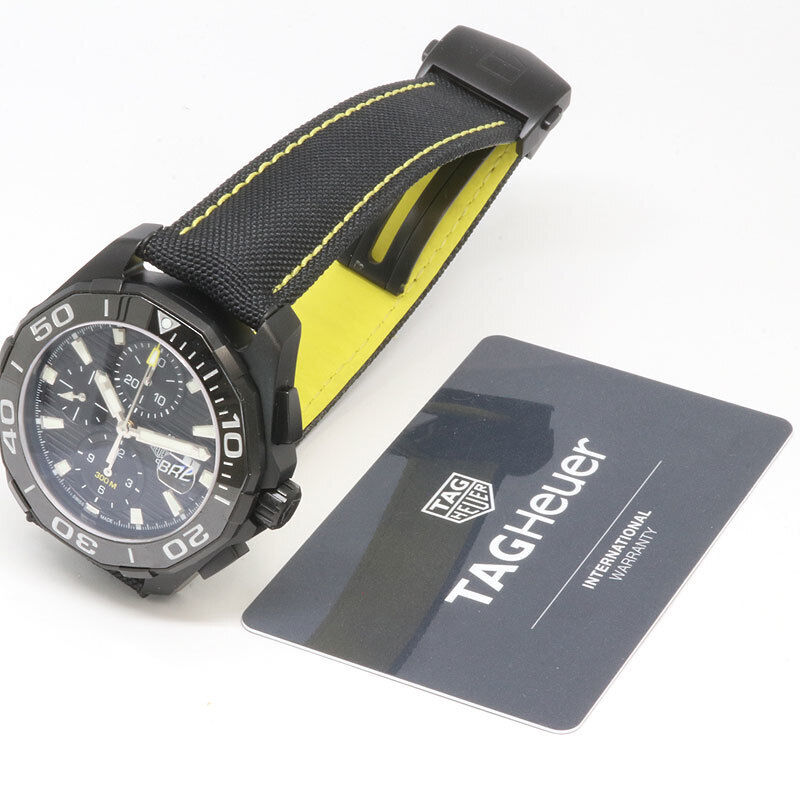 Tag Heuer Aquaracer PVD Black Dial Watch for Men - CAY218A.FC6361
