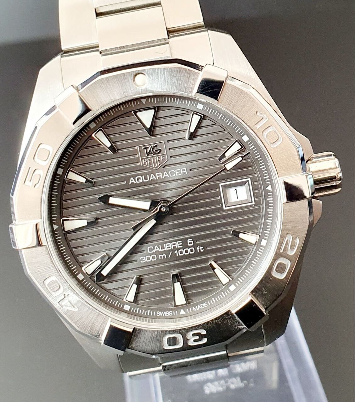 Tag Heuer Aquaracer Anthracite Dial Watch for Men - WAY2113.BA0928
