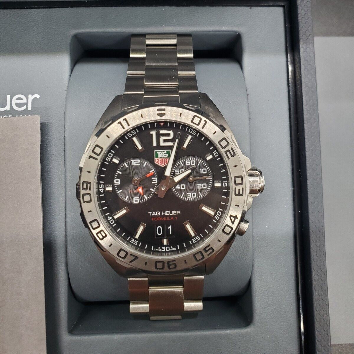 Tag Heuer Formula 1 Black Dial Watch for Men - WAZ111A.BA0875