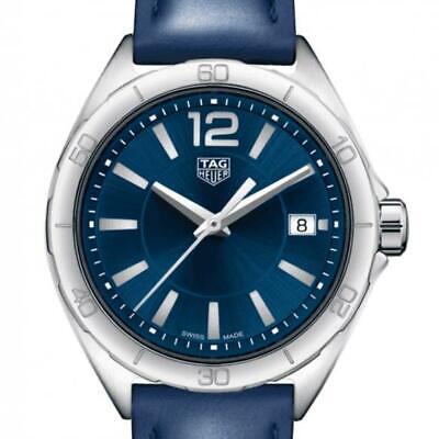 Tag Heuer Formula 1 Quartz Blue Dial Blue Leather Strap Watch for Women - WBJ1312.FC8231