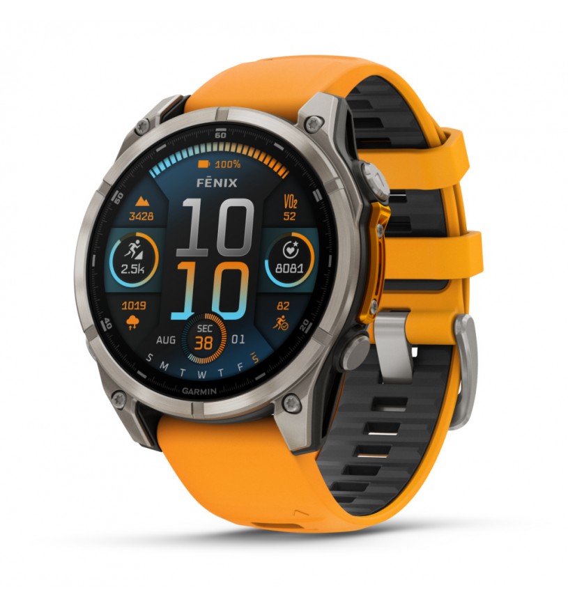 Garmin 010-02904-11 fēnix® 8 Quartz Men's Watch