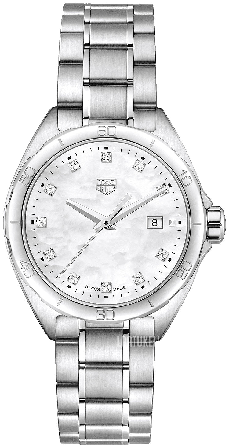 Tag Heuer Formula 1 Diamonds Mother of Pearl White Dial Watch for Women - WBJ1319.BA0666