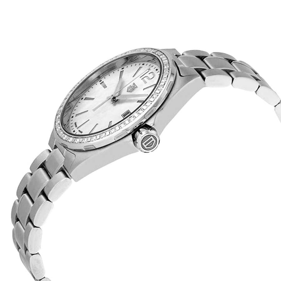 Tag Heuer Formula 1 Quartz Diamonds Mother of Pearl Dial Silver Steel Strap Watch for Women - WBJ131A.BA0666