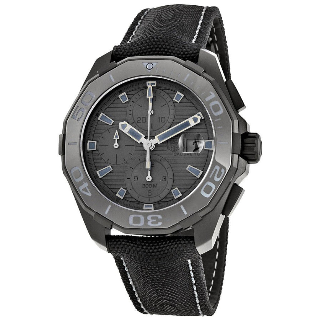 Tag Heuer Aquaracer Titanium Grey Dial Watch for Men - CAY218B.FC6370