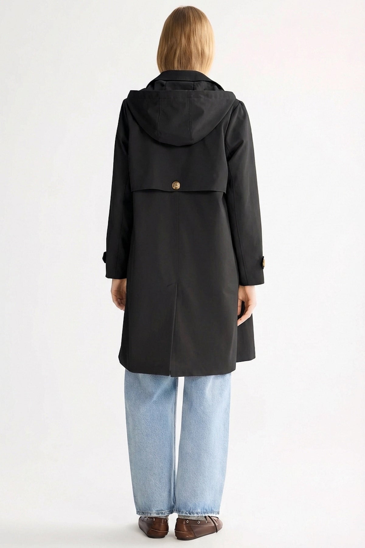 Single-Breasted Trench Coat