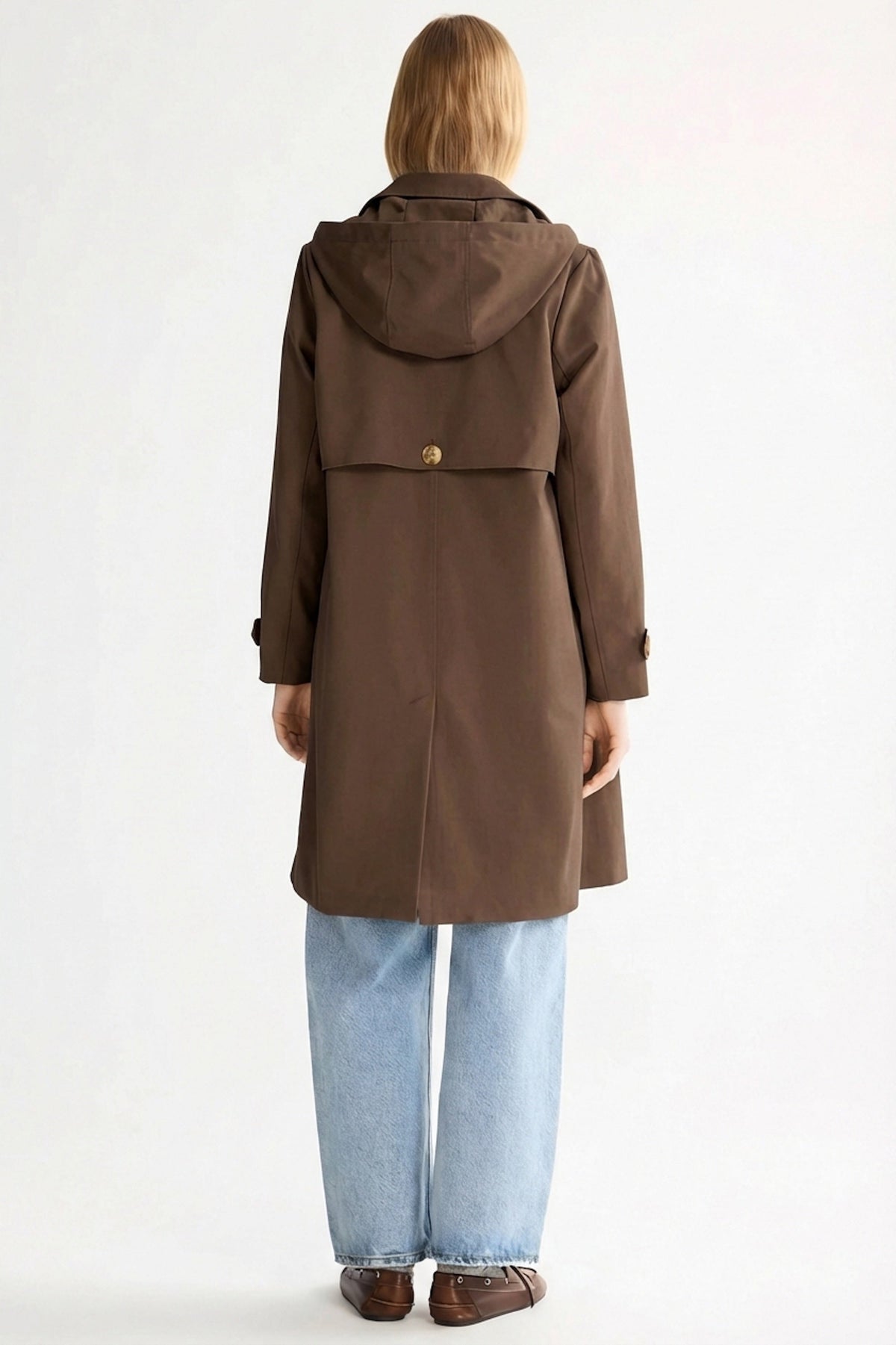 Single-Breasted Trench Coat