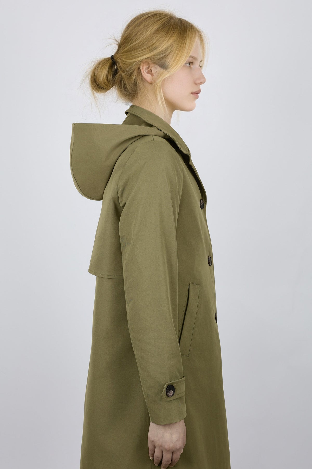Single-Breasted Trench Coat
