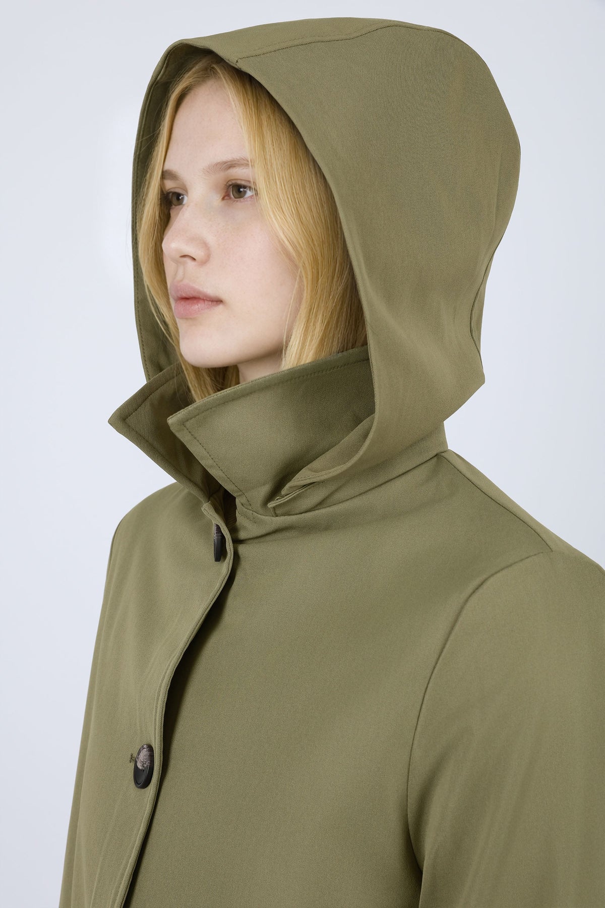 Single-Breasted Trench Coat