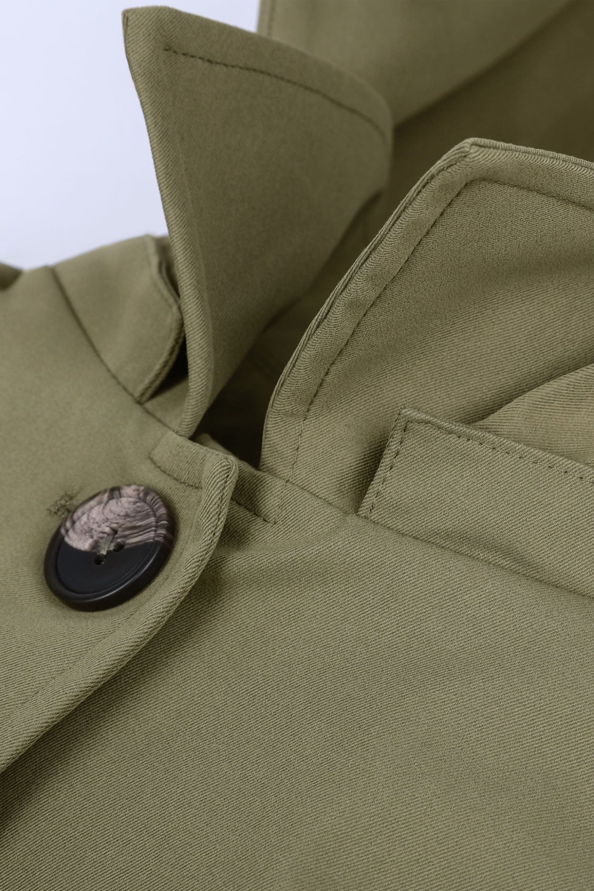 Single-Breasted Trench Coat