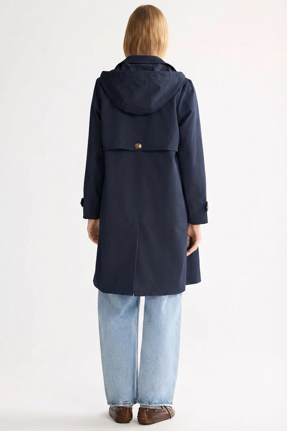 Single-Breasted Trench Coat