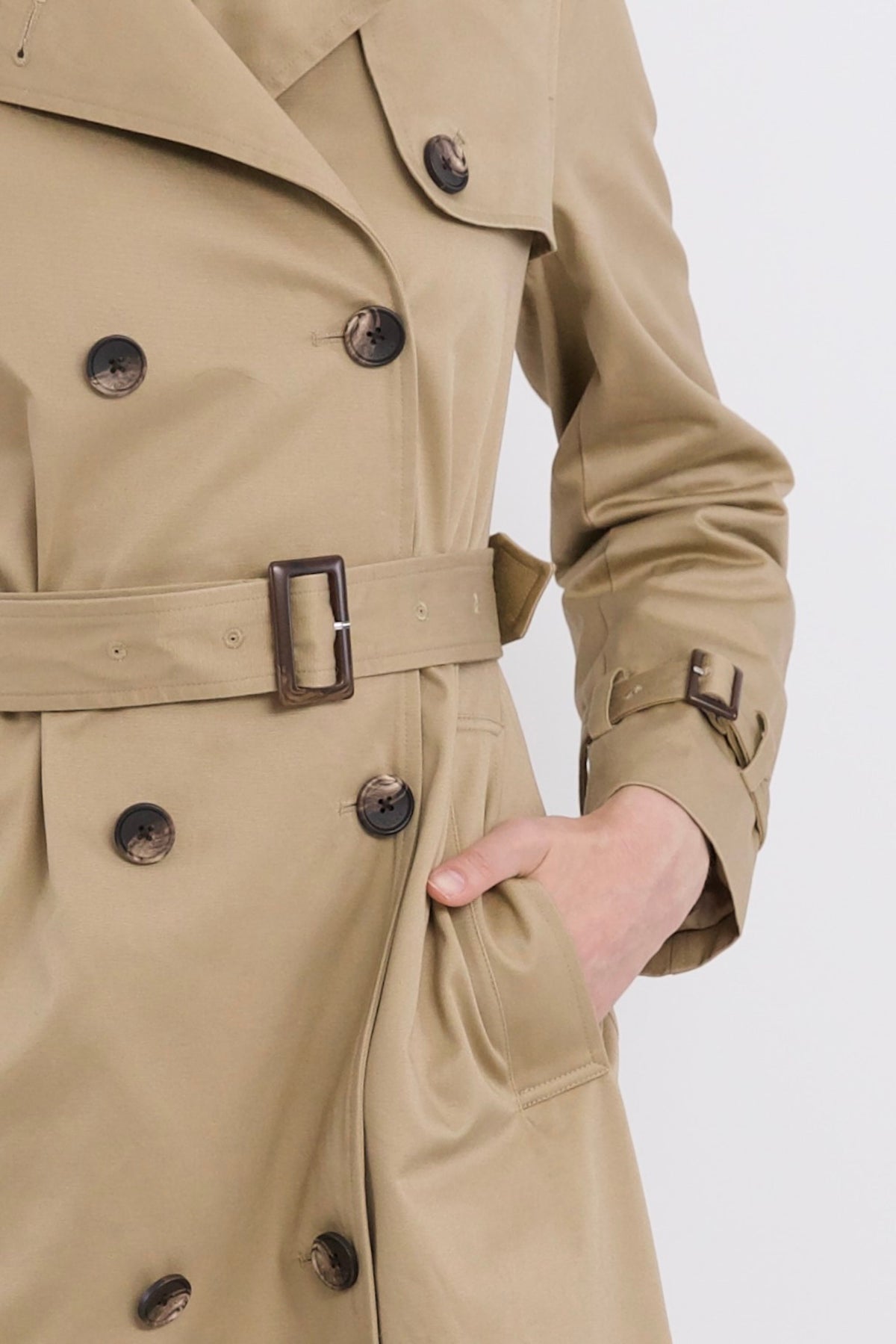 Long Classic Trench Coat