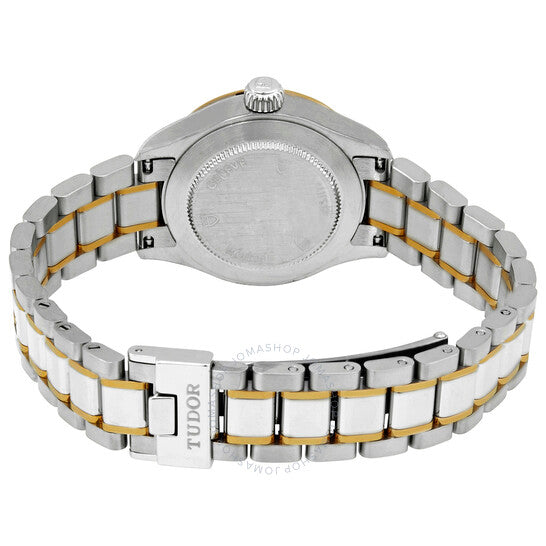 Tudor Style Automatic Gold Dial Two Tone Steel Strap Watch for Men - M12713-0001
