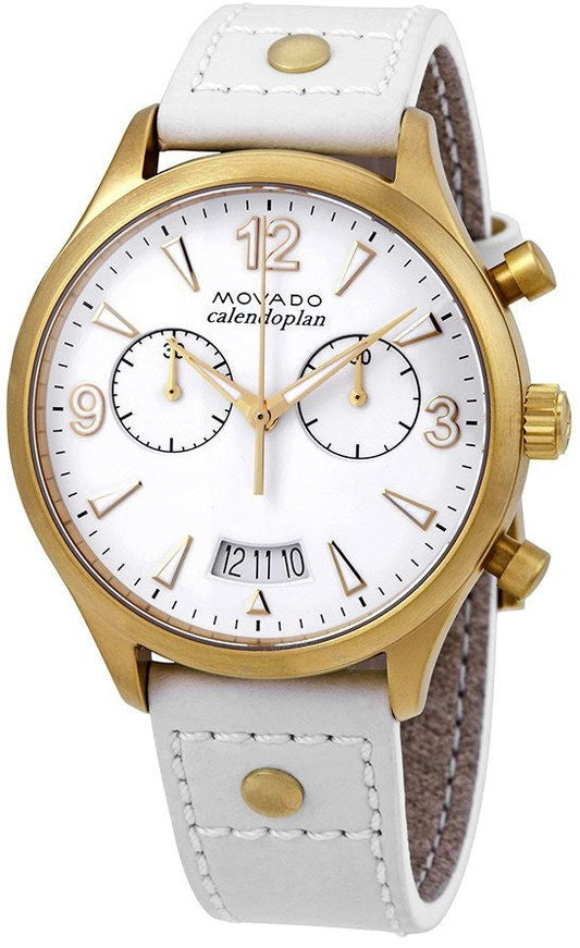 Movado Heritage White Dial Men's Watch 3650026
