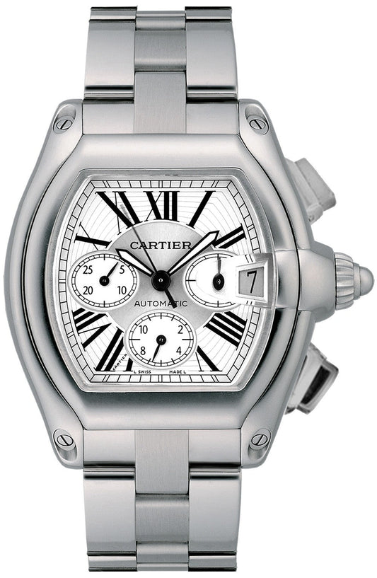 Cartier Roadster XL Chronograph Men's Watch W62019X6
