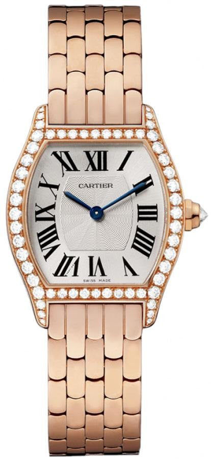 Cartier Tortue Women's Solid 18K Gold Watch WA501010