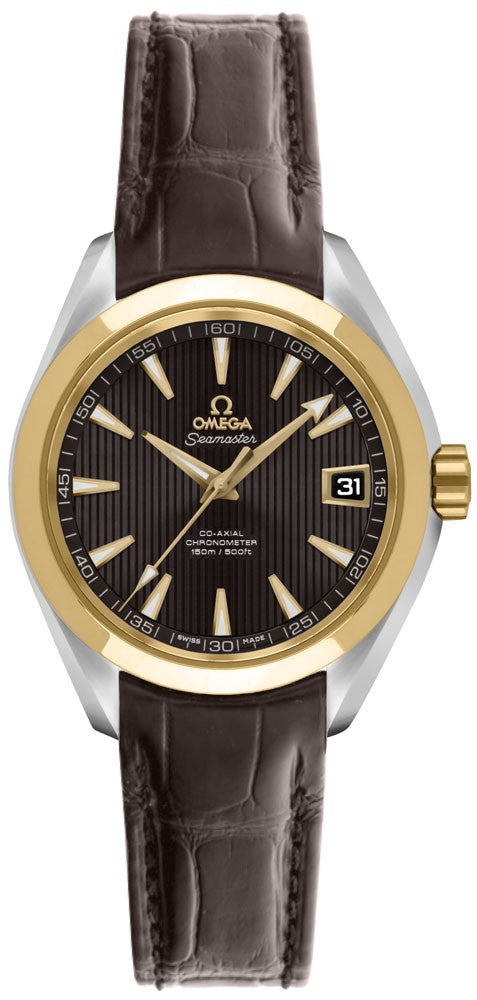Omega Seamaster Aqua Terra Teak-Grey Dial Women's Watch 231.23.30.20.06.002