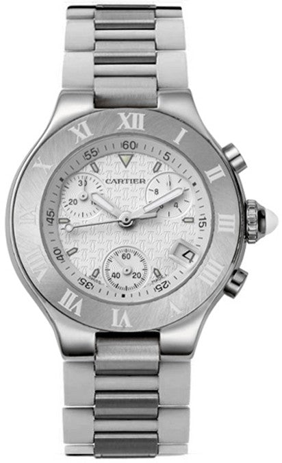 Cartier Must 21 Chronograph Women's Watch W10197U2